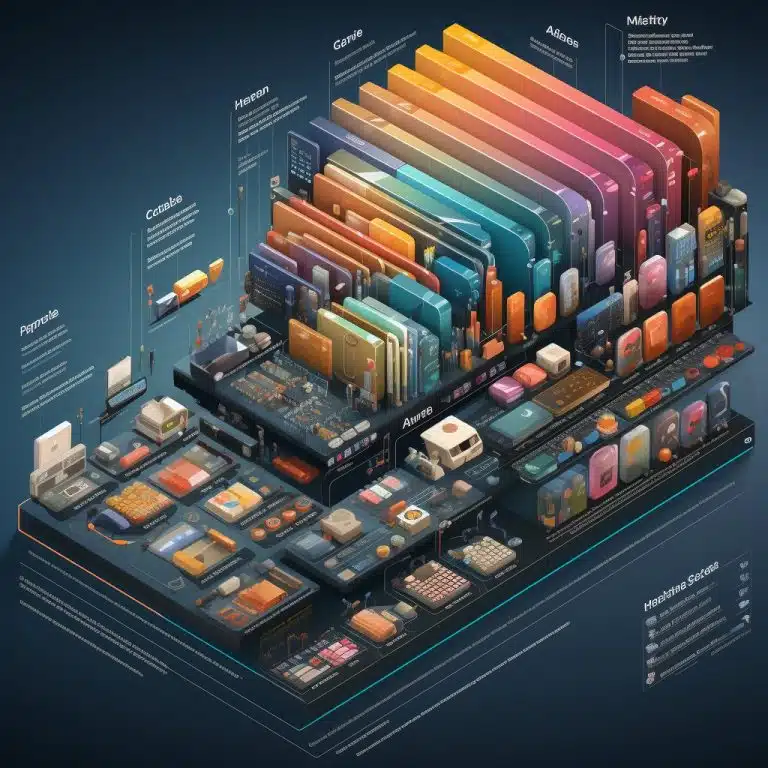 Quelles sont les options de gestion des applications sur les appareils mobiles ?