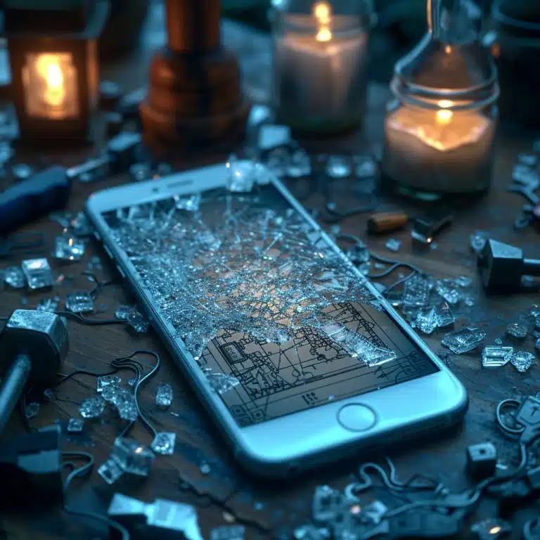 Comment réparer un écran de smartphone cassé ?