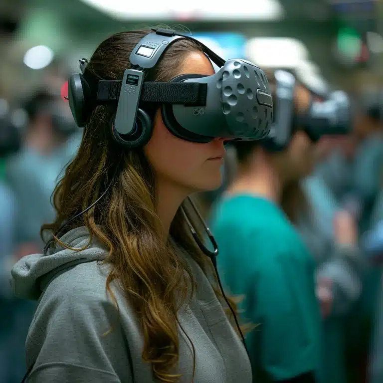 Comment la réalité virtuelle est-elle utilisée dans la formation médicale ?