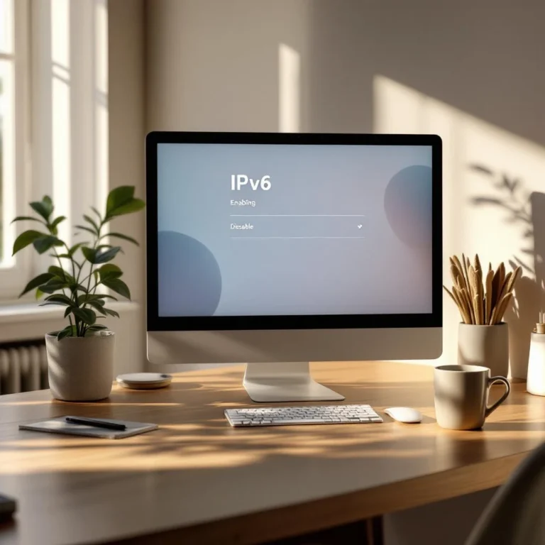 Comment activer ou désactiver ipv6 proprement sur un ordinateur
